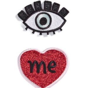 Celebrate Shop 2-Pc. Heart Embroidered Patch